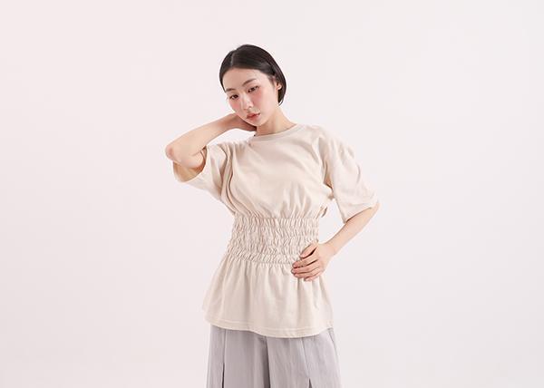 Jiayin_佳音造型上衣_奶茶 