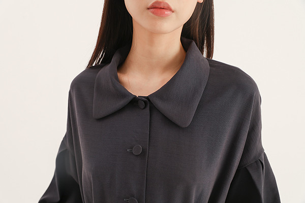 Peaceful_寧靜法式洋裝_藏青 