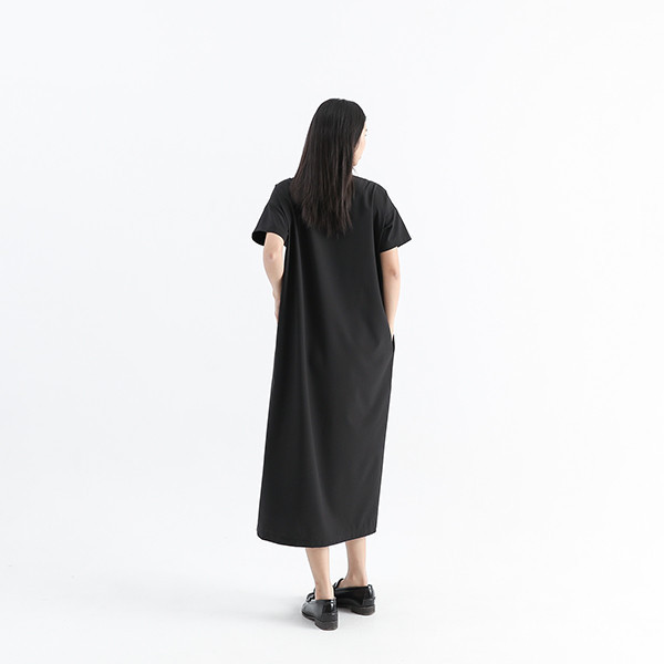 Dust_塵埃變化綁帶洋裝_黑 