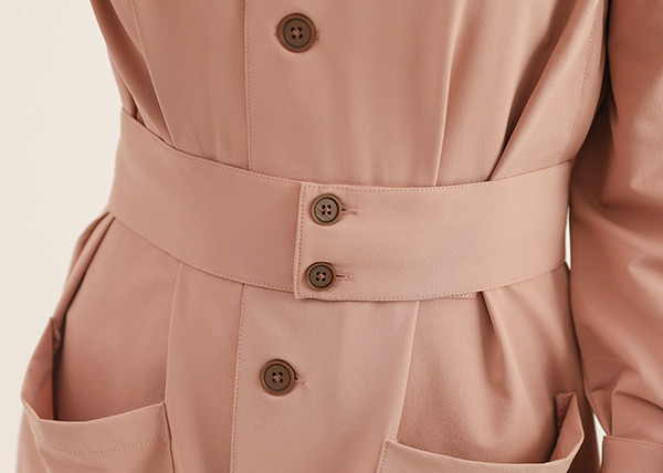 Yiwei_依偎綁帶洋裝_粉色 