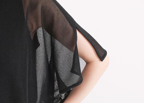 Miro_米羅剪接上衣_黑 