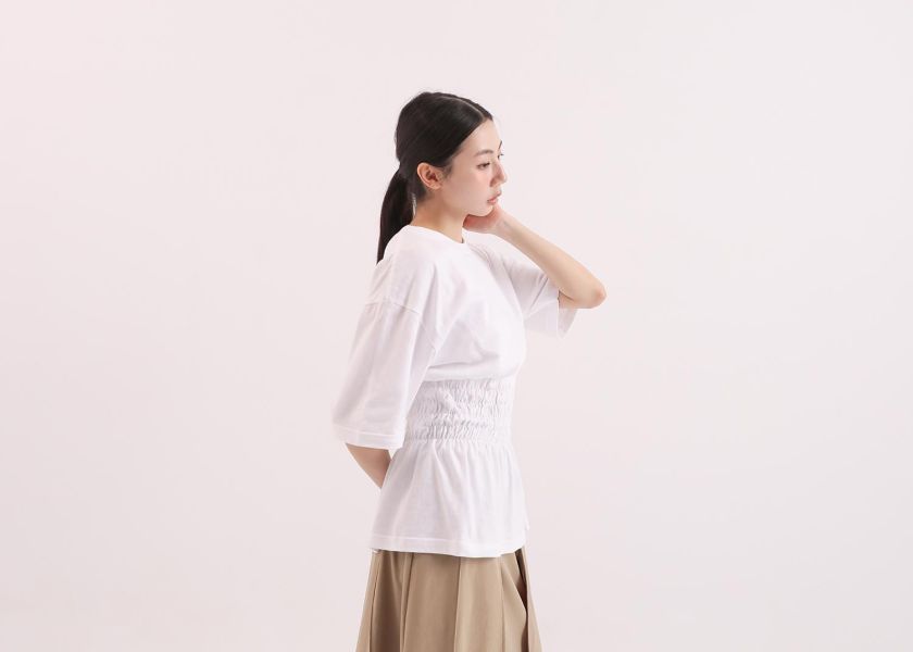 Jiayin_佳音造型上衣_白 