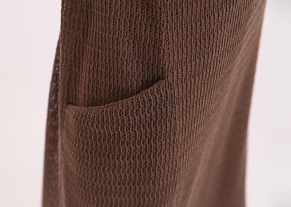 Dayrest_余暇剪接背心洋裝_棕 