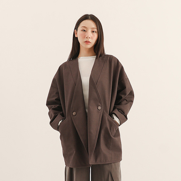 Weixin_維新褶片外套_灰紫 