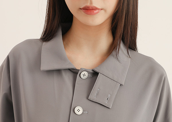 Yiwei_依偎綁帶洋裝_灰 