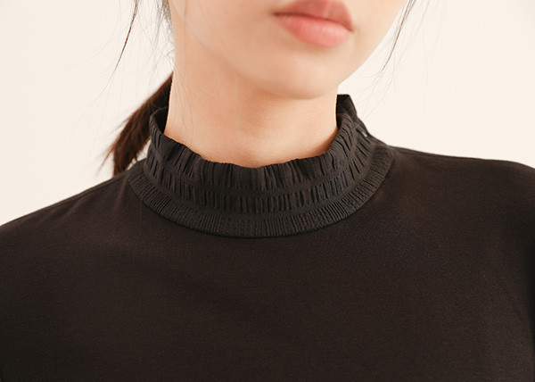 Whirling_周旋透視上衣_黑 