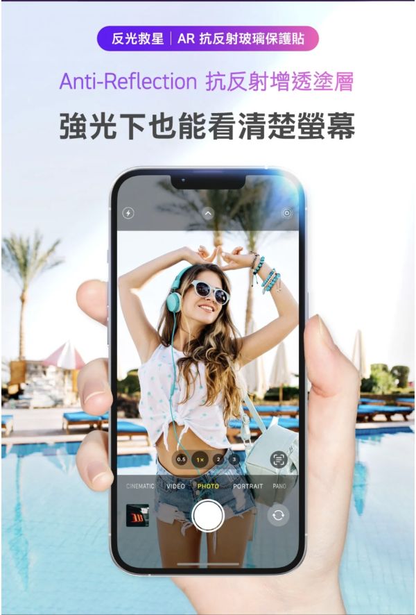 hoda ar 抗反射 BLR60 抗藍光 霧面 9H 玻璃貼 保護貼 iphone 16 plus pro max 