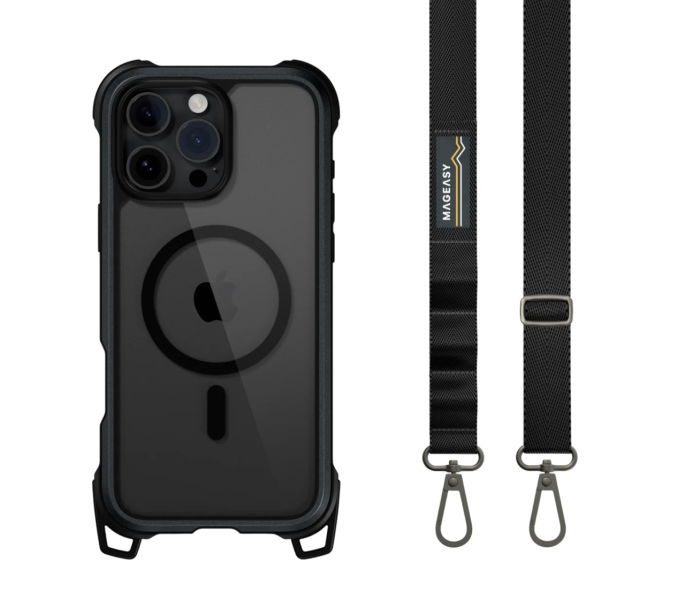 MAGEASY ODYSSEY Strap M 掛繩 手機殼 防摔殼 MagSafe iPhone 16 pro max 