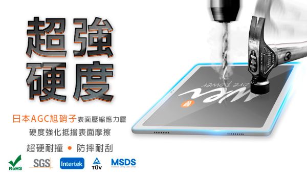 膜力威 德國萊茵 TÜV BLR60 抗藍光 9H 玻璃貼 保護貼 2025 iPad Air M3 13吋 