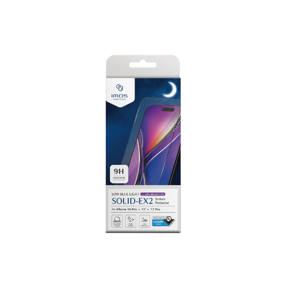 imos AR 低反光 低藍光 CPF60 玻璃貼 2.5D黑邊 iPhone 17 Air Pro Max 
