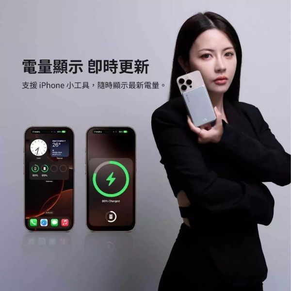 ADAM 亞果元素 磁吸 行動電源 可上飛機 Wh標示 磁吸充電 有線充電 MagSafe 5000 10000 mAh 