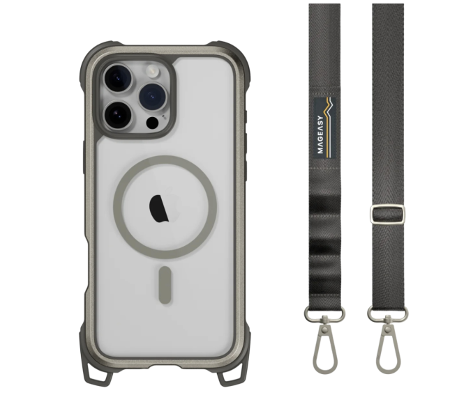 MAGEASY ODYSSEY Strap M 掛繩 手機殼 防摔殼 MagSafe iPhone 16 pro max 