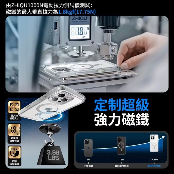 SUPCASE UB Mag 保護殼 磁吸式 觸控式 相機 按鍵 包覆 感應式 透明殼 iphone 16 pro max 