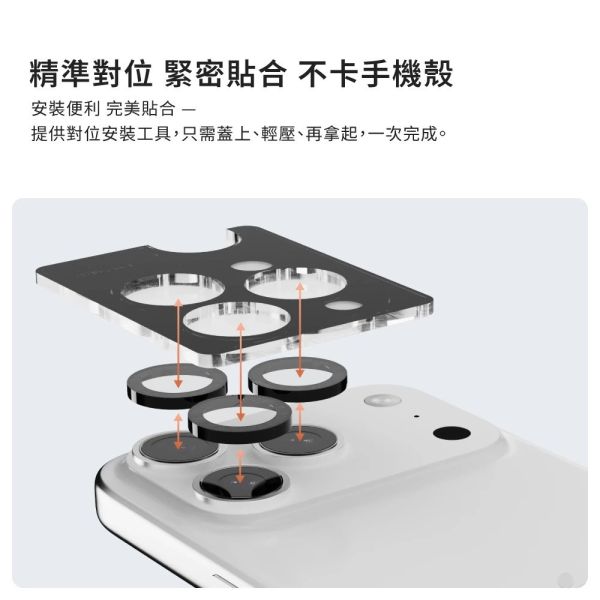 JTLEGEND Titanguard AR 鏡頭貼 保護貼 含快貼板  iPhone 17 Air Pro Max 