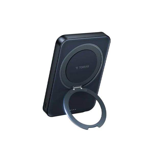 TORRAS Qi2 10000mAh MagSafe 超薄 磁吸 旋轉 支架 行動電源 iPhone 17 16 15 