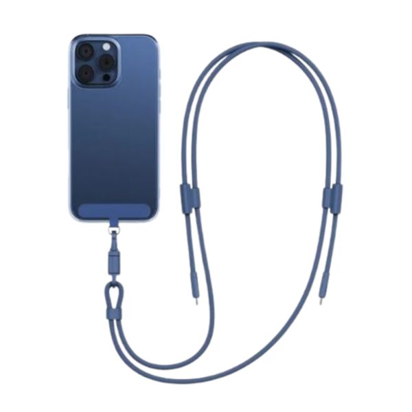 ENERGEA 240w 手機 掛繩 充電線 揹繩 二合一 傳輸線 type c pd iphone 17 16 15 