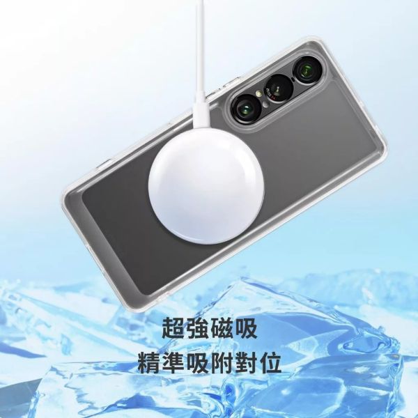 DAPAD 冰晶 旋轉 支架 磁吸 保護殼 透明殼 手機殼 適 OPPO RENO 14F pro 