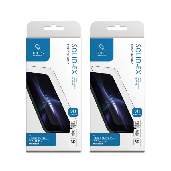 imos 3D 高透 超細 黑邊 康寧 玻璃貼 螢幕貼 保護貼 AGbc iPhone 17 Air Pro Max 