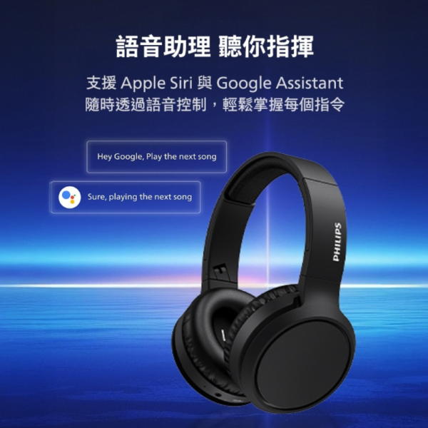 Philips City TAH5205 耳罩式 藍牙 耳機 適 iPhone 16 16e 15 S25 