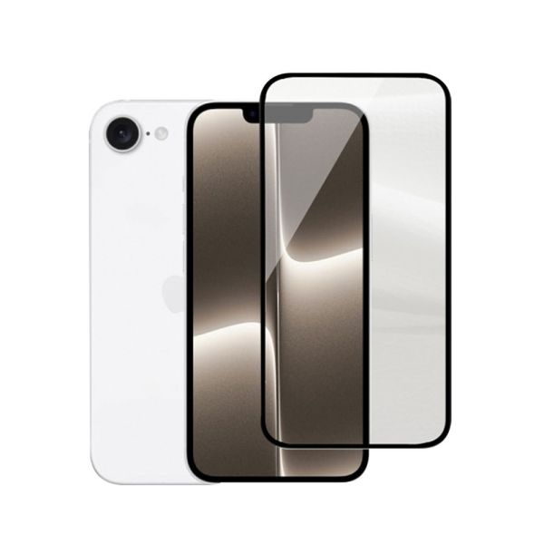膜力威 9H 亮面 抗藍光 2.5D 滿版 玻璃貼 保護貼 螢幕貼 Apple iPhone 16e 