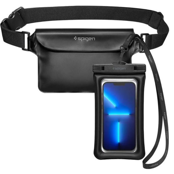 Spigen AquaShield A621 手機 防水包 防水袋 腰袋 2入組 