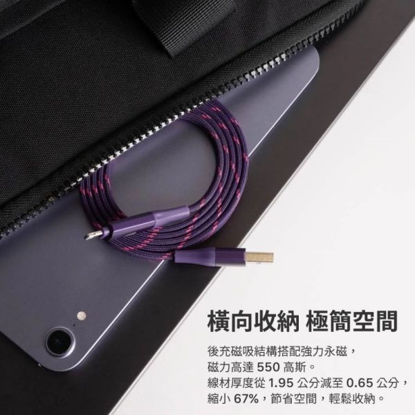 ADAM 亞果元素 四合一 60W 磁吸 充電 PD 充電線 傳輸線 USB C A Lightning 適 iPhone 17 16 13 14 