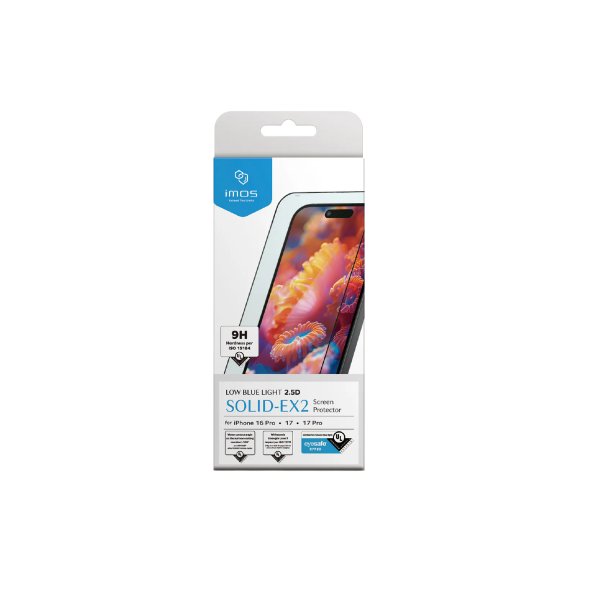 imos 美國 Solutions Eyesafe RPF80 低藍光 玻璃貼 iPhone 16 17 Air Pro Max 
