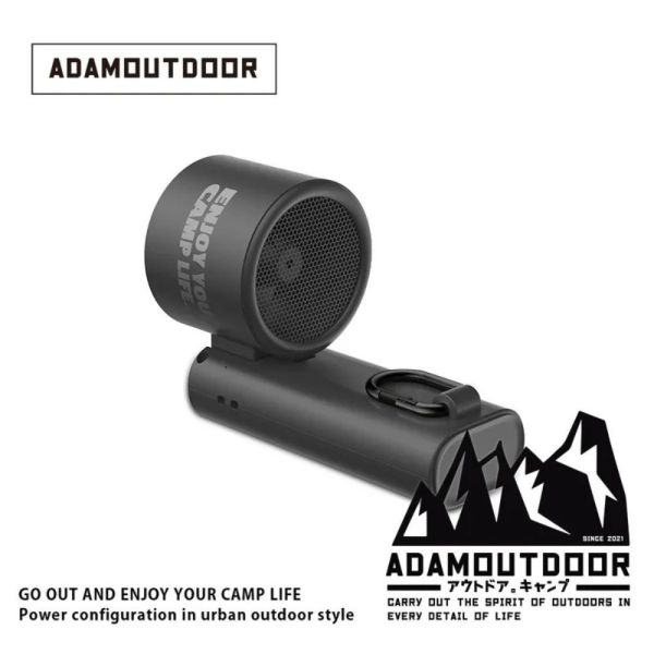 ADAMOUTDOOR 隨身 製冷 含掛繩 折疊 可上飛機 手持 渦輪扇 電風扇 長續航 風扇 冰鎮 5200mAh 