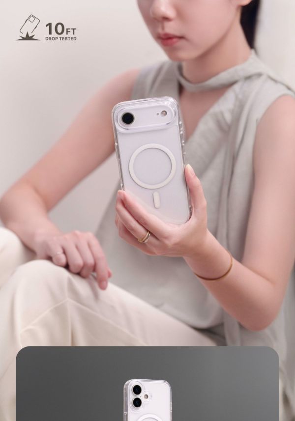 UNIQ Clearvue 磁吸 雙料 相機按鈕 防摔殼 保護殼 iPhone 17 Air Pro Max 