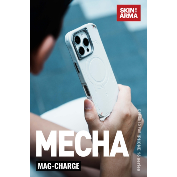 Skinarma Mecha 未來元素 磁吸 防摔殼 保護殼 MagSafe 適 IPhone 16 pro max 
