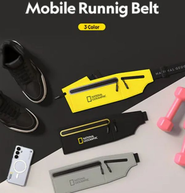 國家地理 NatGeo Running Belt 隨行運動腰包 收納包 運動包 腰包 