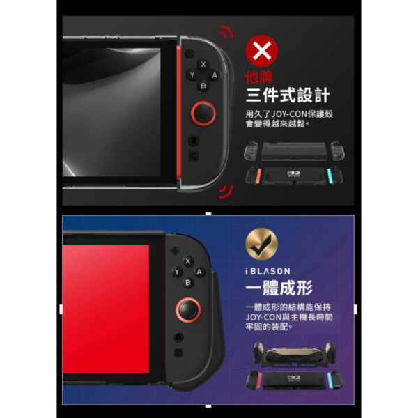 i Blason 防摔殼 多功能 保護殼 支架 支架殼 任天堂 遊戲機 Nintendo Switch 2 