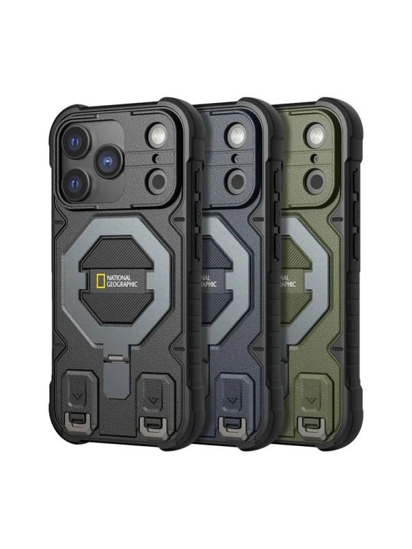 National 國家地理 磁吸 支架 防摔殼 手機殼 保護殼 附掛繩 iPhone 17 Air Pro Max 