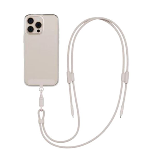 ENERGEA 240w 手機 掛繩 充電線 揹繩 二合一 傳輸線 type c pd iphone 17 16 15 