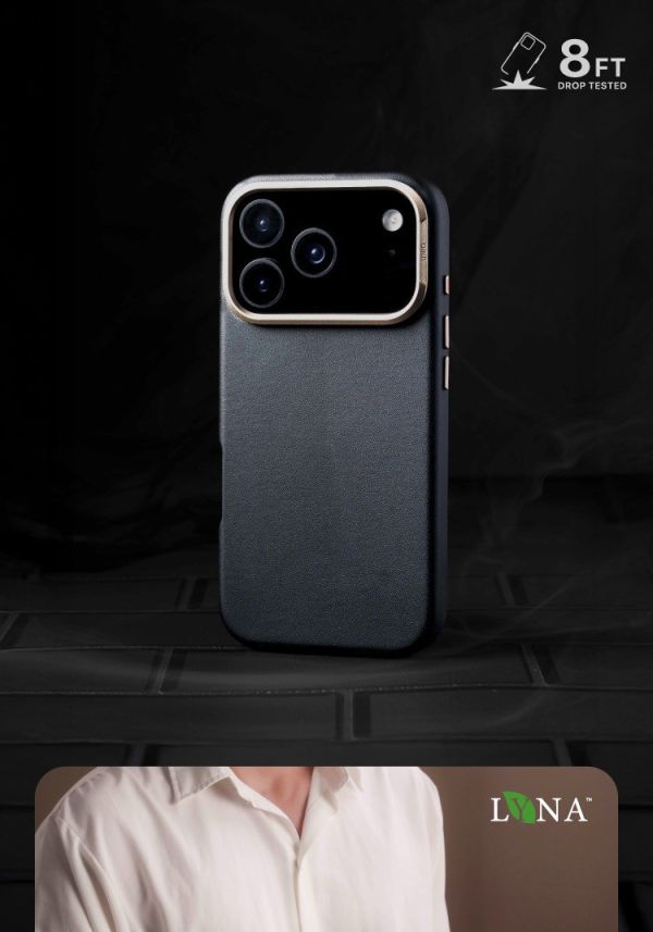 UNIQ Lyden Magclick 耐刮 皮革 磁吸殼 保護殼 iPhone 17 Pro Max 
