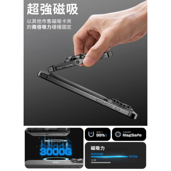 SUPCASE 錢包 磁吸 卡包 支架 手機 Airtag 收納 適 iPhone 16e 17 15 16 