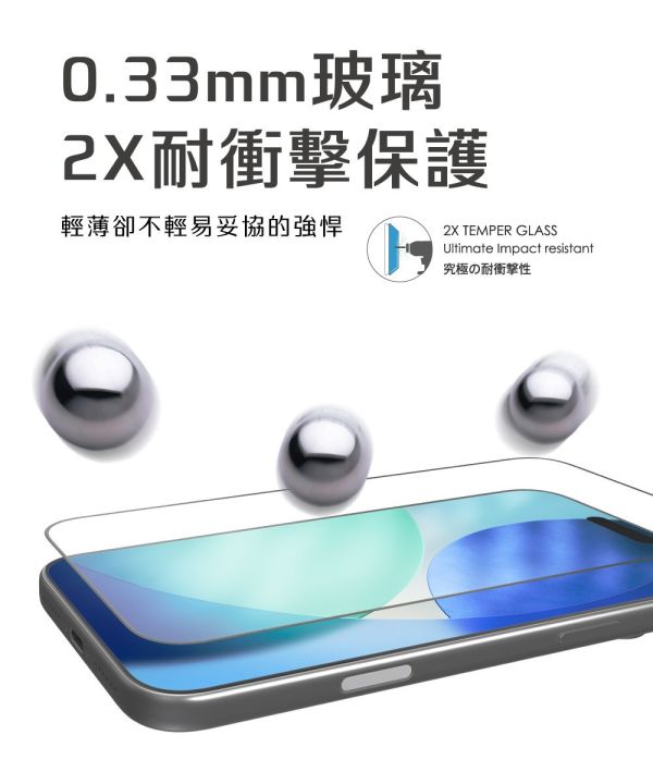 ABSOLUTE 3D Perfect 2X 強化 9H 玻璃貼 螢幕貼 iPhone 17 Air Pro Max 