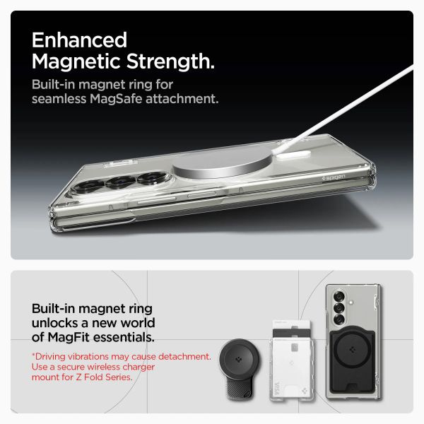 Spigen 磁吸 MagSafe 防摔殼 Ultra Hybrid Pro magfit 透明殼 保護殼 Fold 7 