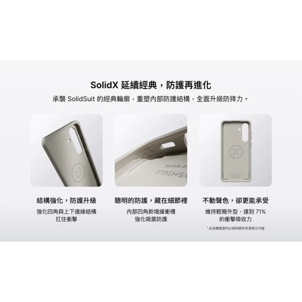 犀牛盾 Samsung FE SolidX 強化 吸震 緩衝 防摔殼 手機殼 保護殼 Galaxy S25 FE 