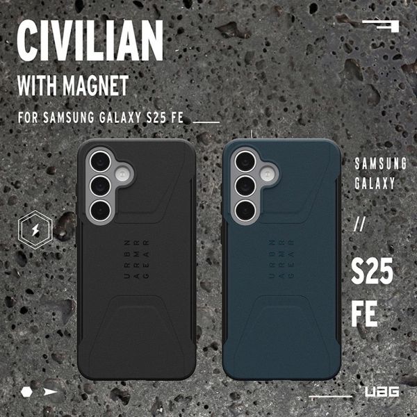 UAG 磁吸 耐衝擊 簡約 保護殼 美國軍規 支援 MafSafe 手機殼 防摔殼 Galaxy S25 FE 