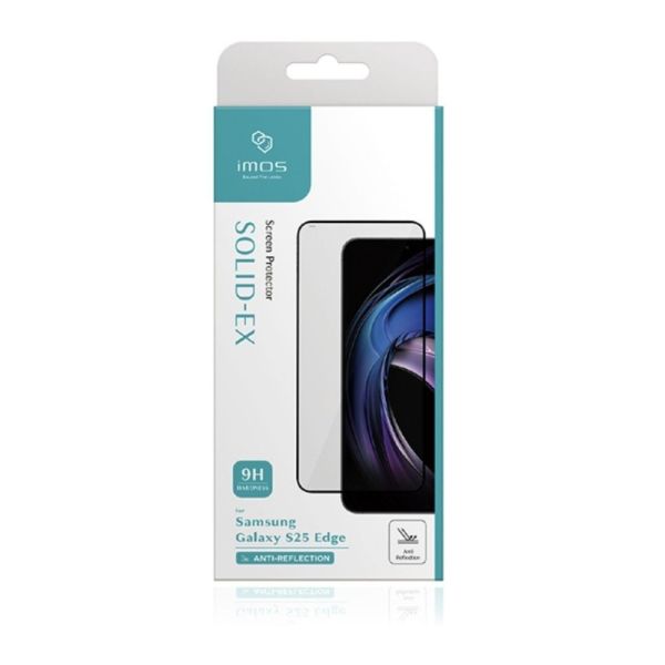 imos 低反光 9H AR 內縮版 玻璃貼 螢幕貼 抗反射 保護貼 手機貼 三星 Samsung S25 Edge 