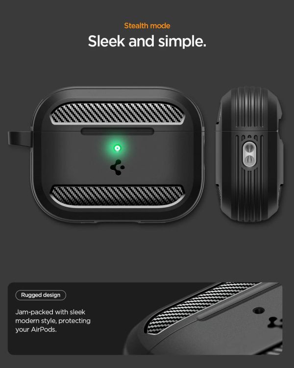 Spigen 防摔殼 保護殼 耳機殼 耳機保護殼 Airpods Pro 3 Rugged Armor 
