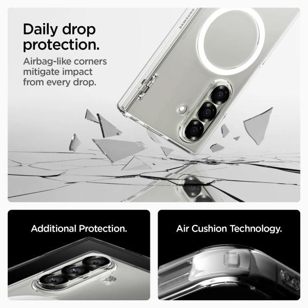Spigen 磁吸 MagSafe 防摔殼 Ultra Hybrid Pro magfit 透明殼 保護殼 Fold 7 
