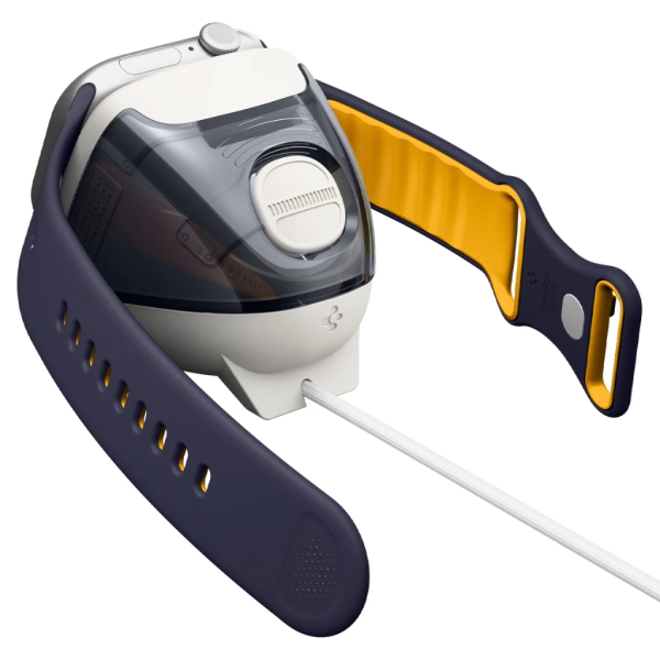 Spigen 經典 iMac G3 造型 支架 充電座 Apple Watch s10 Classic C1 