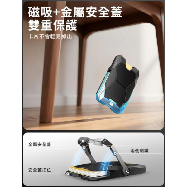 i-Blason 磁吸 卡夾 卡套 卡包 手機 折疊 支架 鈔票夾 MagSafe 適 iPhone 16e 17 15 