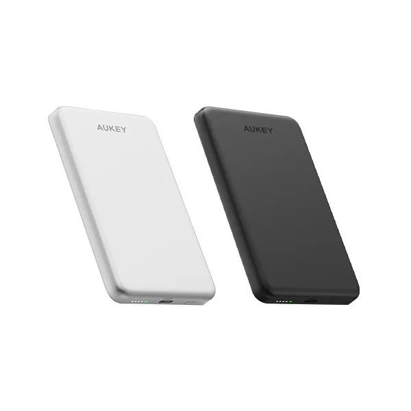 AUKEY M5000 5000mAh Qi2 磁吸 超薄 行動電源 MS07 適 iPhone 17 16 15 