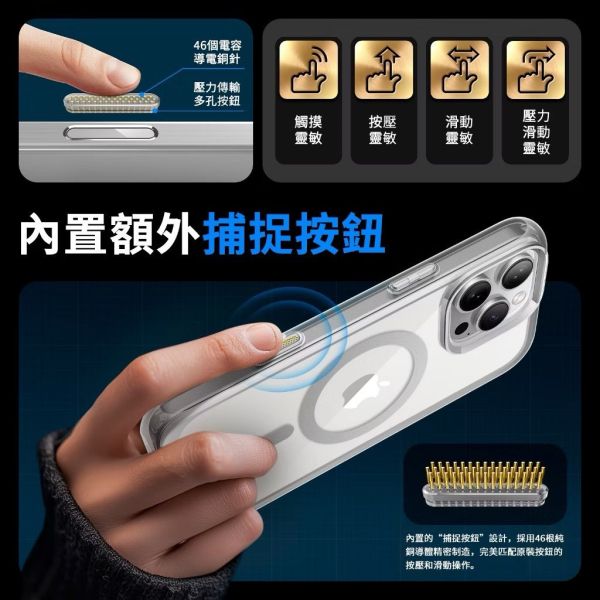 SUPCASE UB Mag 保護殼 磁吸式 觸控式 相機 按鍵 包覆 感應式 透明殼 iphone 16 pro max 