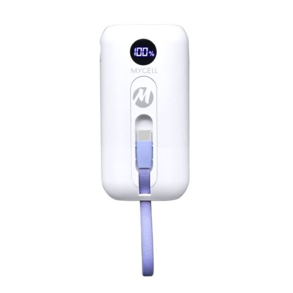 MYCELL Mini Air Pro 10000 mAh 快充 自帶線 充電器 行動電源 iPhone 16 17 