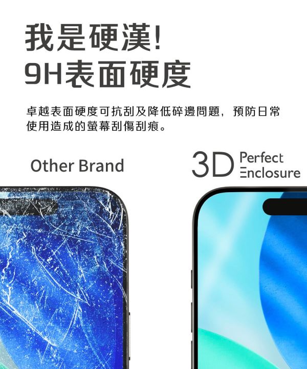ABSOLUTE 3D Perfect 2X 強化 9H 玻璃貼 螢幕貼 iPhone 17 Air Pro Max 