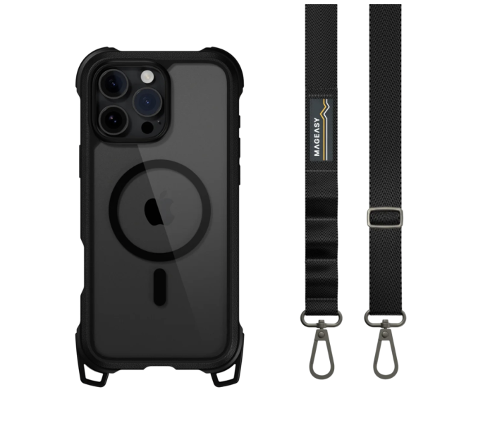 MAGEASY ODYSSEY Strap M 掛繩 手機殼 防摔殼 MagSafe iPhone 16 pro max 